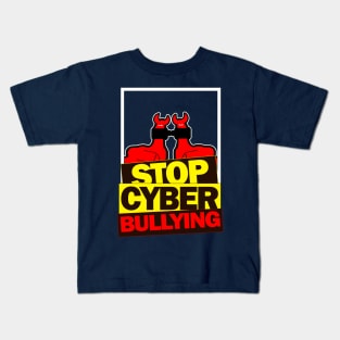STOP CYBER BULLYING Kids T-Shirt